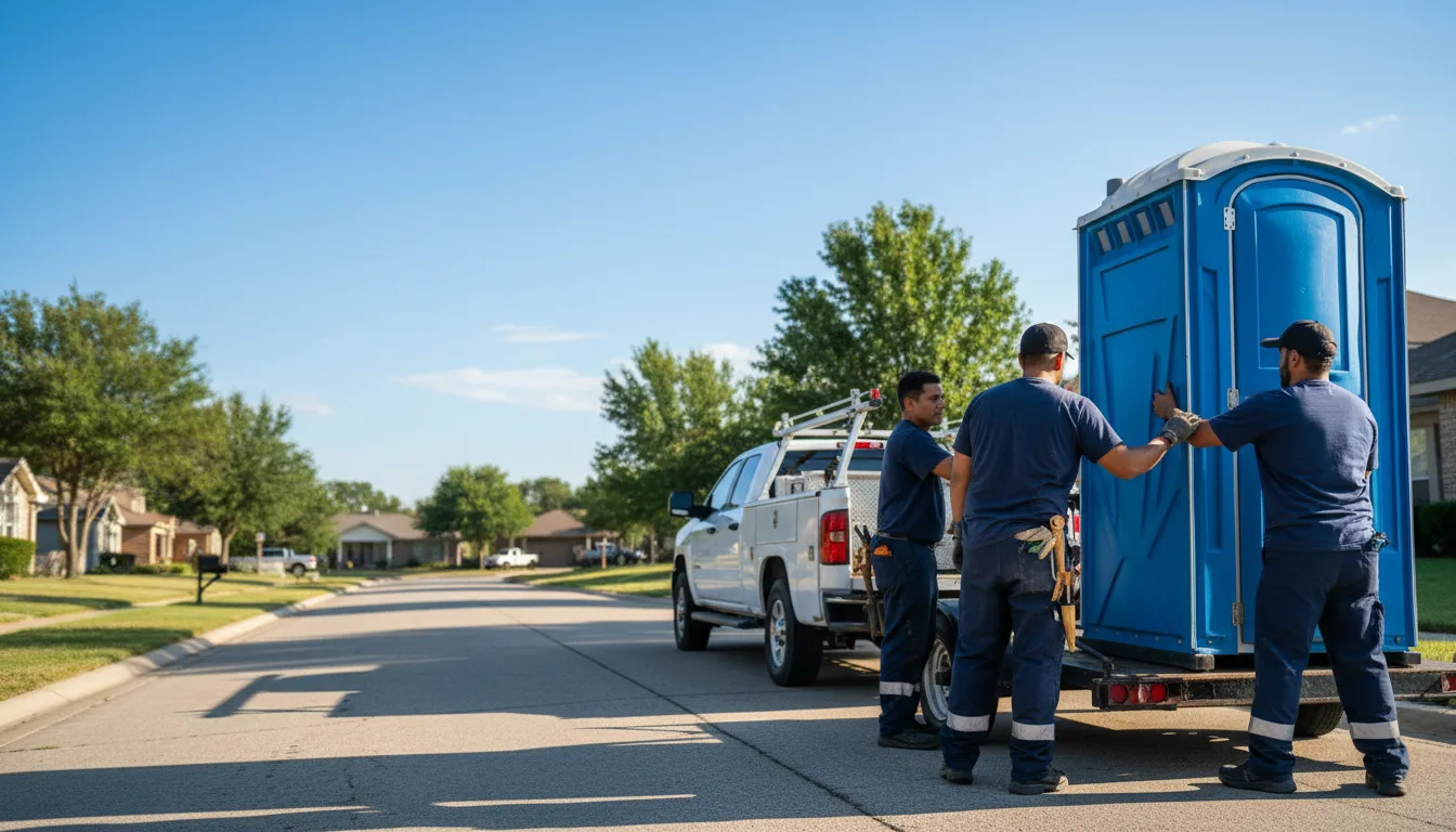 Portable Toilet Rental in Milford, TX near me